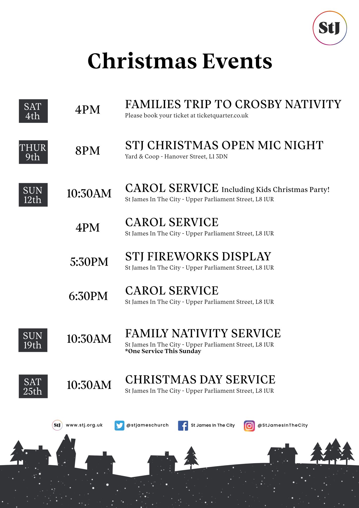 Christmas Events 2021